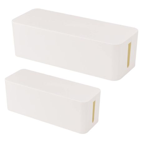 Dual-Size Cable Management Boxes