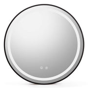 LED Bathroom Mirror Anti Fog Smart Illuminated 3 Color - Round