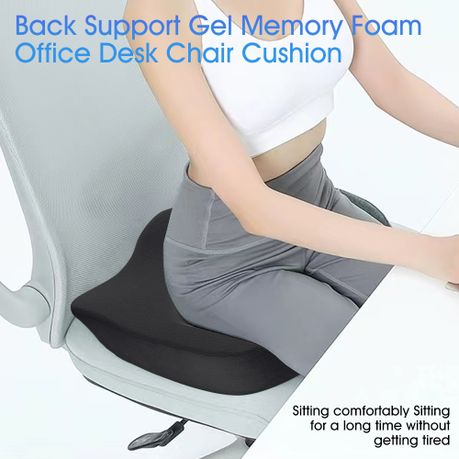 Ergonomic Gel Cushion Seat - Black