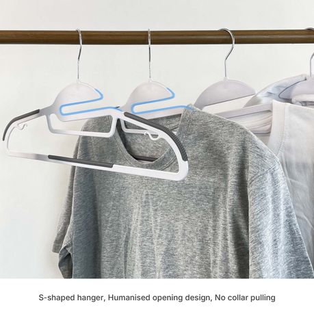 Non-Slip Clothes Hangers - 50 Pack