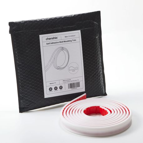 Self-Adhesive Wall Moulding Trim - Flexible Skirting Frame Border