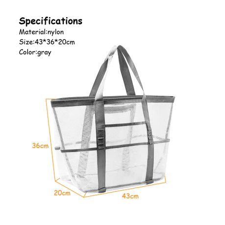 Mesh Tote Beach & Picnic Bag