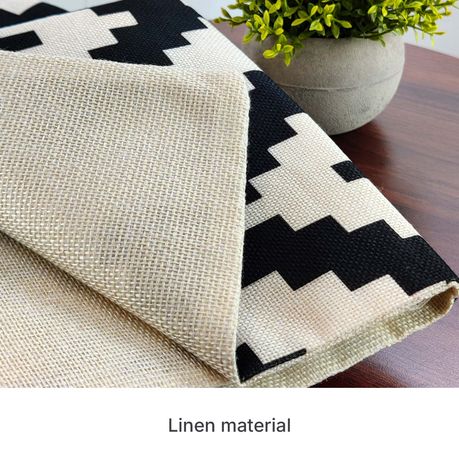 Linen Cotton Cushion Covers 45x45cm - 4 Pack