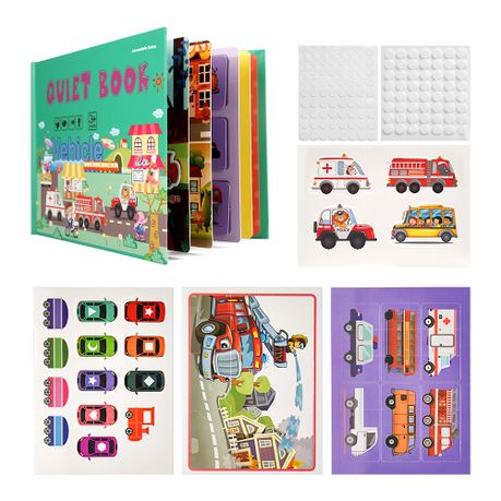 Toddler Traffic Theme Quiet Book
