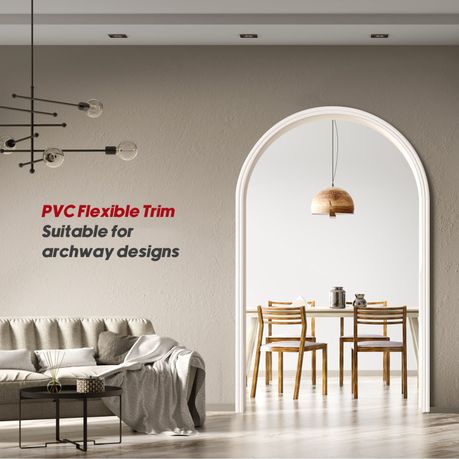 Self-Adhesive Wall Moulding Trim - Flexible Skirting Frame Border