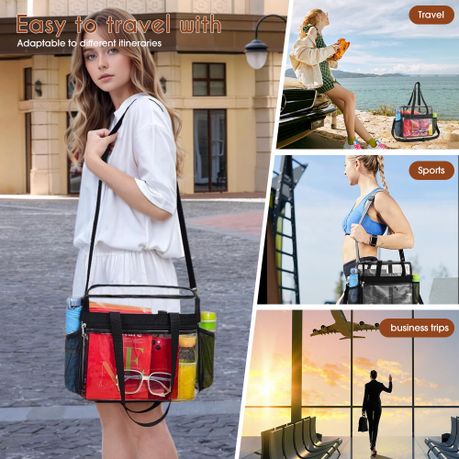 Transparent Tote Handbag