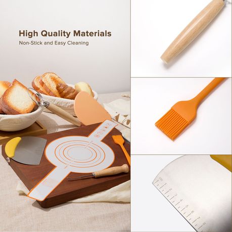 Rattan Sourdough Bread Baking Kit - 14 Piece