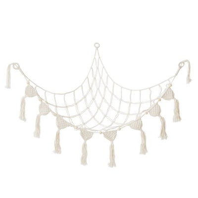 Cotton Rope Macrame Toy Storage Hammock