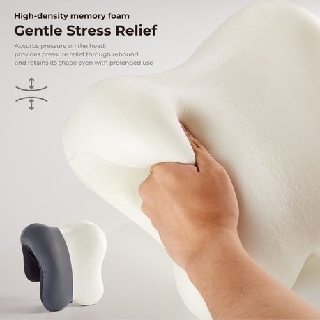 Ergonomic Memory Foam Neck & Head Support Pillow