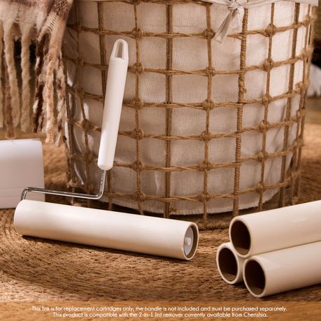 Lint Remover Replacement Refill Rolls - 6 Roll Pack