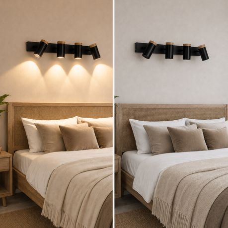4-Head Adjustable Spotlight Ceiling Light