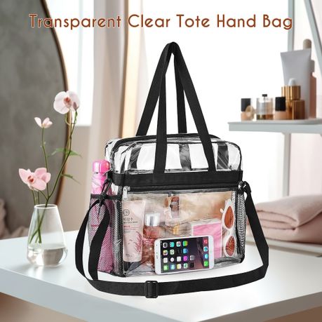 Transparent Tote Handbag