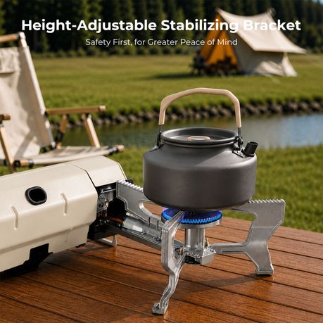 Portable Butane Gas Stove 2600W - White