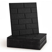 Self-Adhesive Acoustic Felt Panels | 12-Pack | 30 × 30 cm