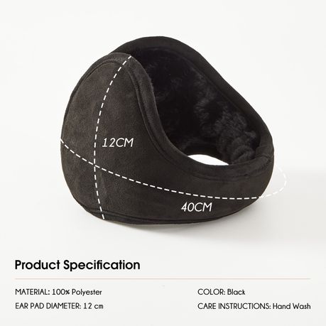 Polyester Foldable Warm Ear Covers