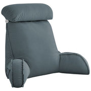 Bed Reading Pillow with Arm Support & Side Pockets