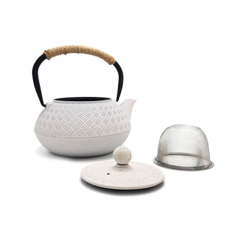 Chenshia 800ml Authentic Handmade Cast Iron Teapot with Infuser