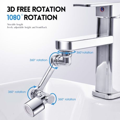 1080° Swivel Faucet Extender