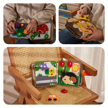 Montessori Activity Book - Giraffe Edition