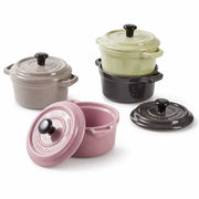 220ml Ceramic Ramekin Dishes with Lids (Set of 4)