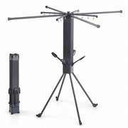 Black Extendable Clothes Drying Rack