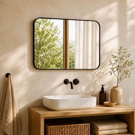 Chenshia Wall Mirror with Aluminium Frame