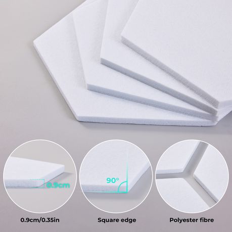 Chenshia 12 Piece Soundproof Acoustic Panels - Self-Adhesive Panels