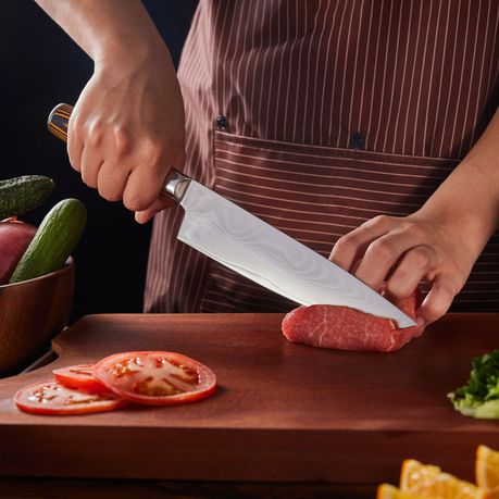 Chef Knife 8 Inch Japanese VG10 67 Layer Damascus Steel