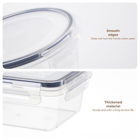 Food Storage Containers with Airtight Leakproof Lids - 16 Piece