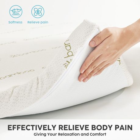 Cooling Gel Memory Foam Mattress Topper - Queen