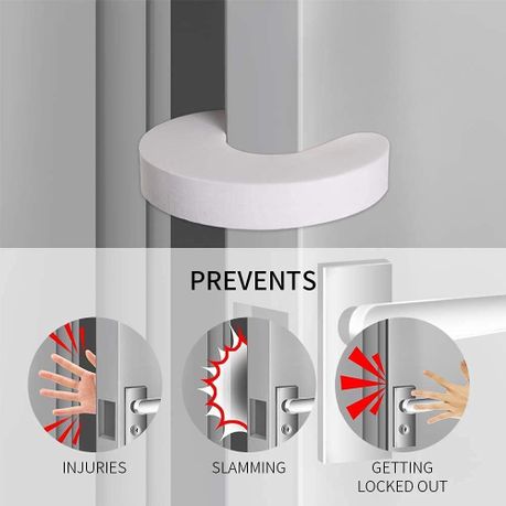 Soft Foam Door Pinch Guard - Set of 6