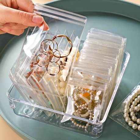 Anti Tarnish Jewellery Bags 100Pcs