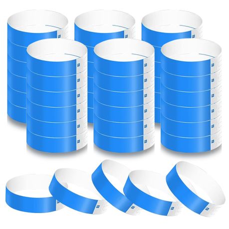 500Pc Events Paper Wristbands Waterproof Disposable Party Bands