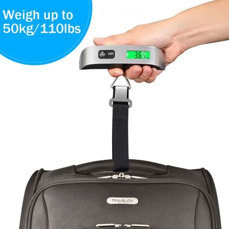 Portable Digital Luggage Scale with LCD Backlit Display