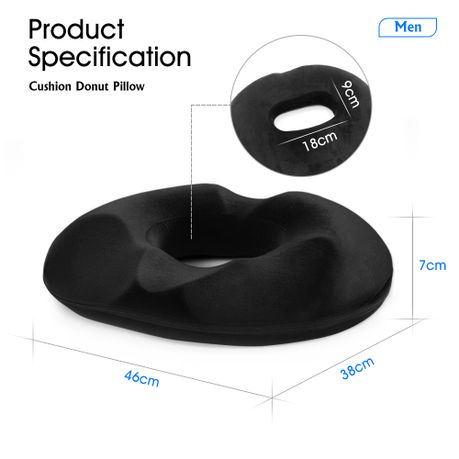 Chenshia Memory Foam Seat Cushions -Haemorrhoids Office Chairs Donut Pillow