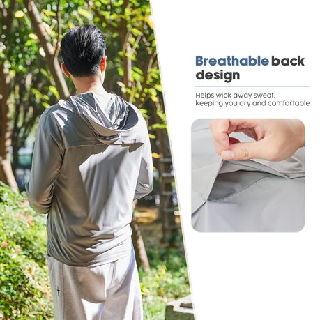 Hooded UV Protection Jacket - 2XL