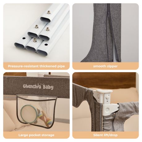 Baby Safety Bed Lattice Railing Protective Barrier - 1.8M