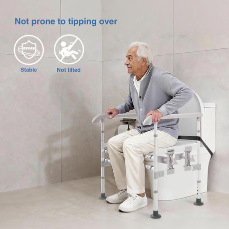 Toilet Safety Rail - Elderly Care & Support