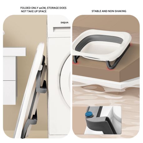 Foldable Portable Baby Bath Set with Cushion