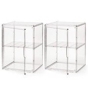 Acrylic Collectible Display Case with Magnetic Door| 2-Pack