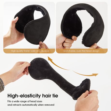 Polyester Foldable Warm Ear Covers