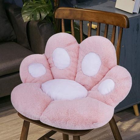Pink Plush Ergonomic Floor & Chair Cushion