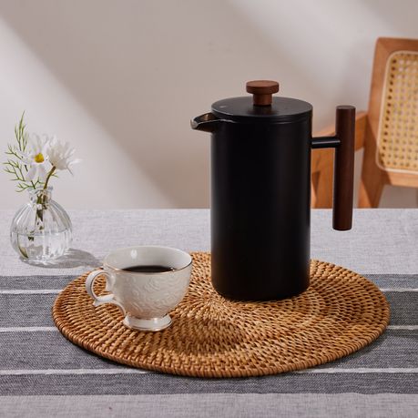 40cm Boho Handwoven Round Placemats- 4 Pack