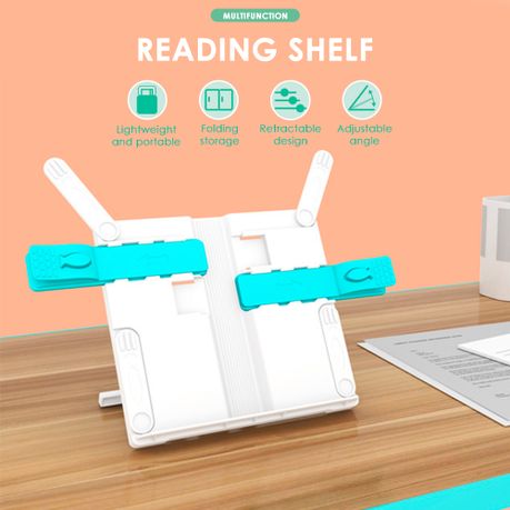 Adjustable Foldable Bookstand - Pink