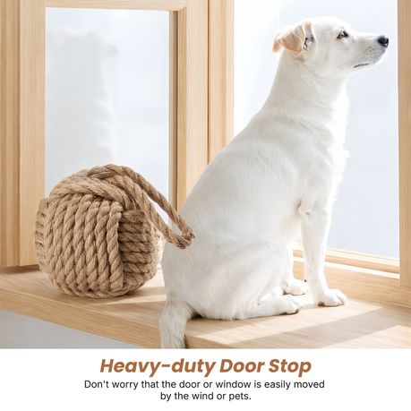 1.7kg Jute Rope Doorstop