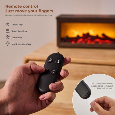 Essential Oil Diffuser Humidifier with 7 Colours, Timer & Remote