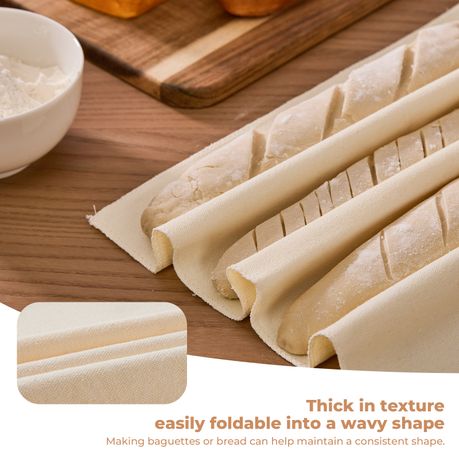 4Pc Couche Bread Proofing Cloth - Reusable