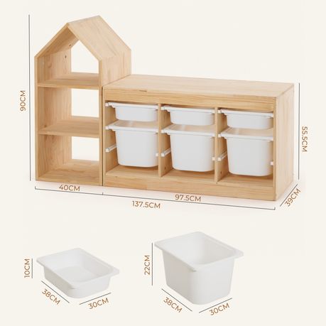 2-in-1 Kids Toy Organizer