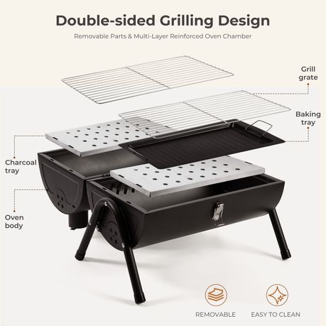 Portable Charcoal Braai Grill