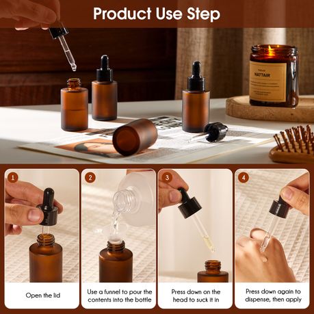 30ml Essential Oil Glass Bottles with Dropper